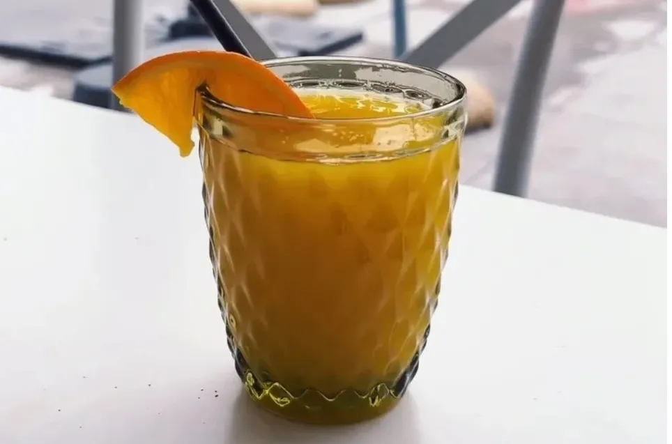 Frisch gepressten Orangensaft